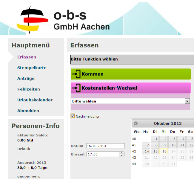 Dienstplanung; Personalzeitmanagement; Personaleinsatzplanung; Zeiterfassung; Personalzeiterfassung; PEP; Personenkalender; Urlaubskalender; Fehlzeitkalender; Fehlzeiterfassung; Schichtplan; interaktive Einsatzplanung;
