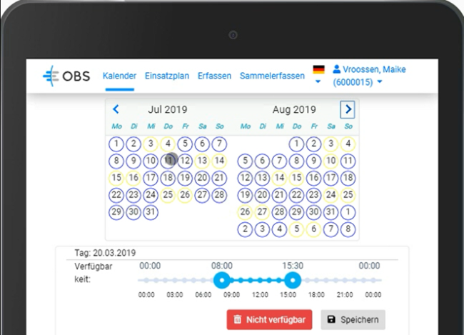 Dienstplanung; Personalzeitmanagement; Personaleinsatzplanung; Zeiterfassung; Personalzeiterfassung; PEP; Personenkalender; Urlaubskalender; Fehlzeitkalender; Fehlzeiterfassung; Schichtplan; interaktive Einsatzplanung; Personalstammdatenverwaltung; Kostenstellenerfassung; Kostenstellenwechsel; Kostenstellenleistung; Personalkapazitätsverwaltung; Nachrichtenportal; Ampelfunktionen;